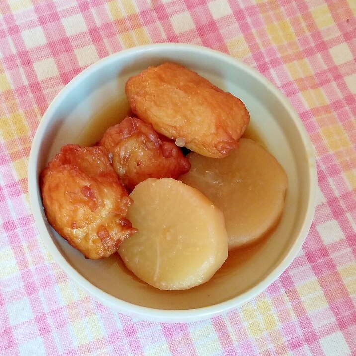 圧力鍋で☆大根と練り物の煮物